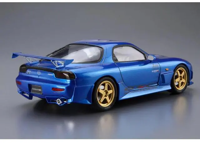 Alt view image 4 of 4 - Aoshima: Mazda (1999) Mazdaspeed FD3S RX-7 A-SPEC GT-C 1/24 Scale Model Kit #27