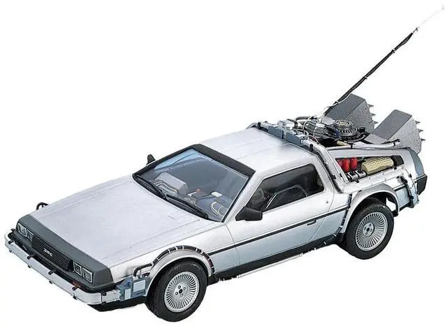 Main image of Aoshima: Back to the Future Part I DeLorean 1/24 Scale Model Kit #BT-01