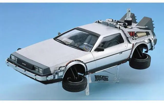 Alt view image 3 of 4 - Aoshima: Back to the Future Part II DeLorean 1/24 Scale Model Kit #BT-02