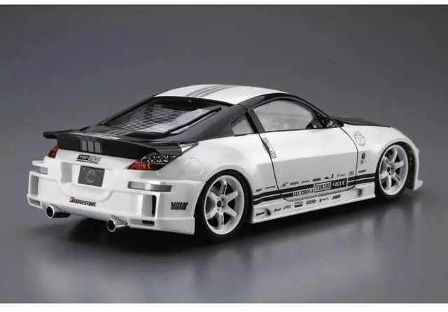 Alt view image 4 of 6 - Aoshima: Nissan (2005) Top Secret Z33 Fairlady Z 1/24 Scale Model Kit #33