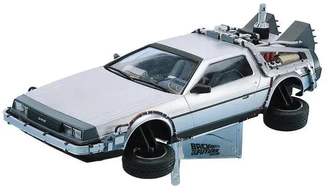 Main image of Aoshima: Back to the Future Part II DeLorean 1/24 Scale Model Kit #BT-02