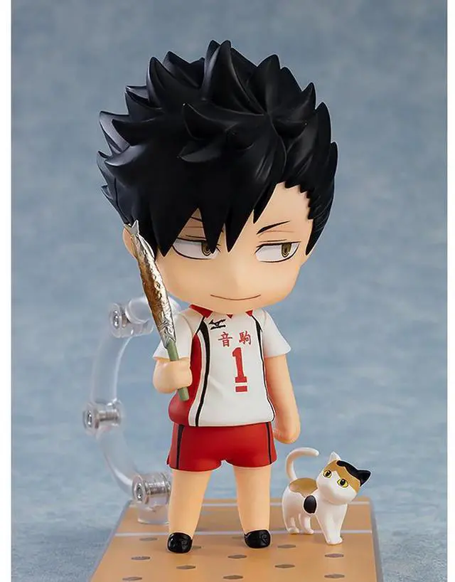 Alt view image 6 of 7 - Good Smile Company: Nendoroid: Haikyuu!! - Tetsuro Kuroo (Second Uniform Ver.) #1837