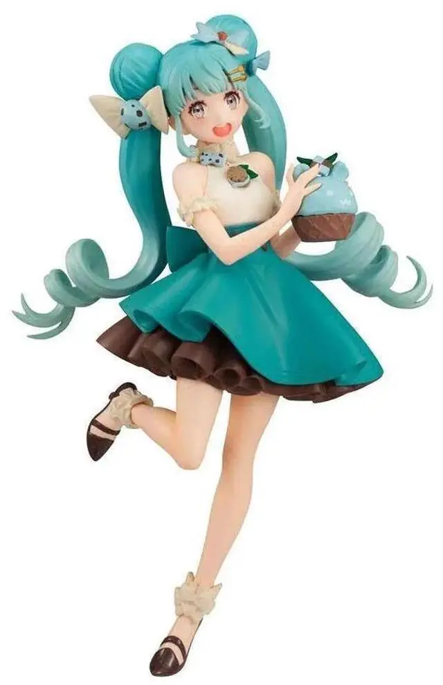 Main image of FuRyu: Vocaloid SweetSweets Series - Hatsune Miku (Chocolate Mint) Figure