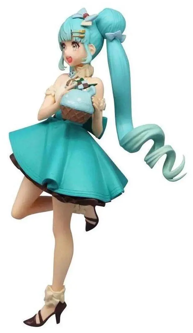 Alt view image 2 of 6 - FuRyu: Vocaloid SweetSweets Series - Hatsune Miku (Chocolate Mint) Figure