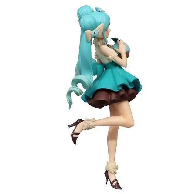 Alt view image 4 of 6 - FuRyu: Vocaloid SweetSweets Series - Hatsune Miku (Chocolate Mint) Figure