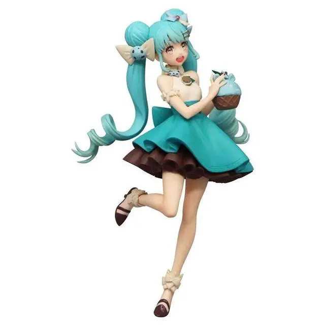 Alt view image 5 of 6 - FuRyu: Vocaloid SweetSweets Series - Hatsune Miku (Chocolate Mint) Figure