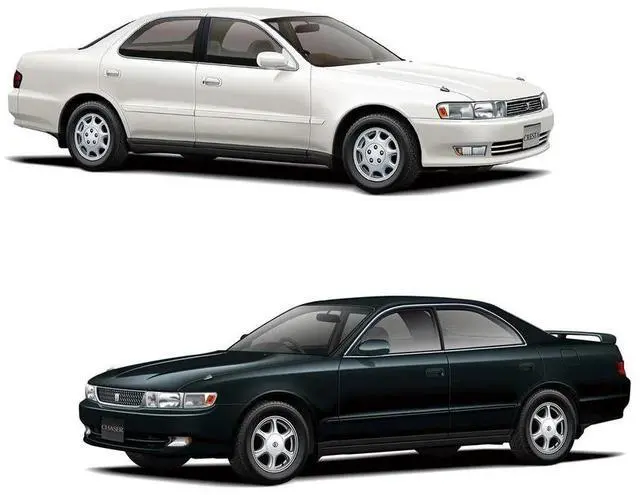 Alt view image 2 of 6 - Aoshima: 1/24 Toyota JZX90 Chaser/Cresta Avante/Lucent/Tourer '93 Scale Model Kit #93