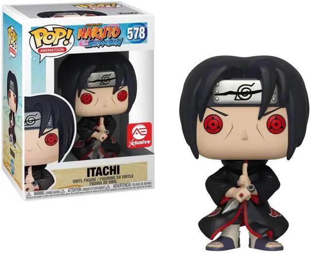 Alt view image 3 of 3 - Funko POP! Naruto - Itachi with Kunai Collectible Figure (Alliance Entertainment Exclusive)