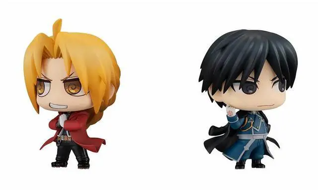 Alt view image 2 of 4 - Chimi-Mega Buddy Series: Full Metal Alchemist - Edward Elric and Roy Mustang