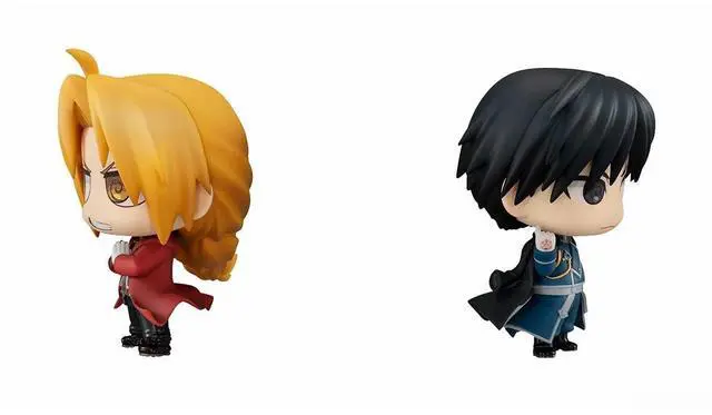 Alt view image 3 of 4 - Chimi-Mega Buddy Series: Full Metal Alchemist - Edward Elric and Roy Mustang