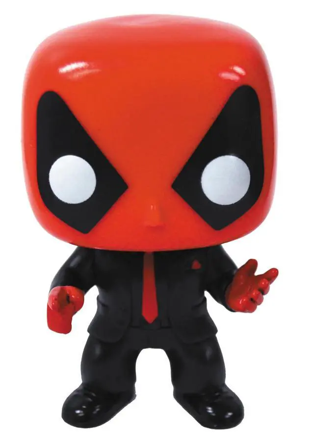 Alt view image 3 of 3 - Funko Pop Marvel: Deadpool Suit Exclusive Vinyl Figure
