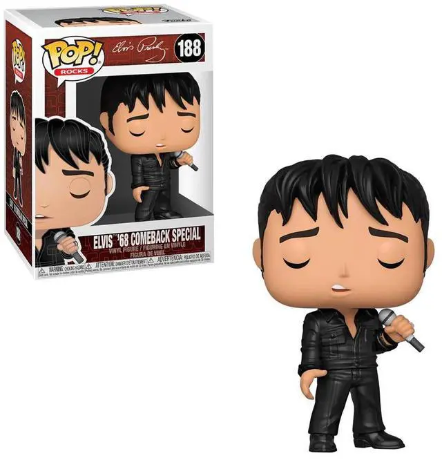 Alt view image 3 of 3 - Funko Pop! Vinyl Figure - Elvis '68 Comeback Special