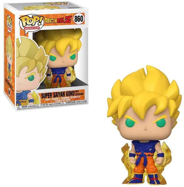 Alt view image 5 of 5 - FUNKO POP! ANIMATION: Dragon Ball Z- SS Goku (First Appearance)