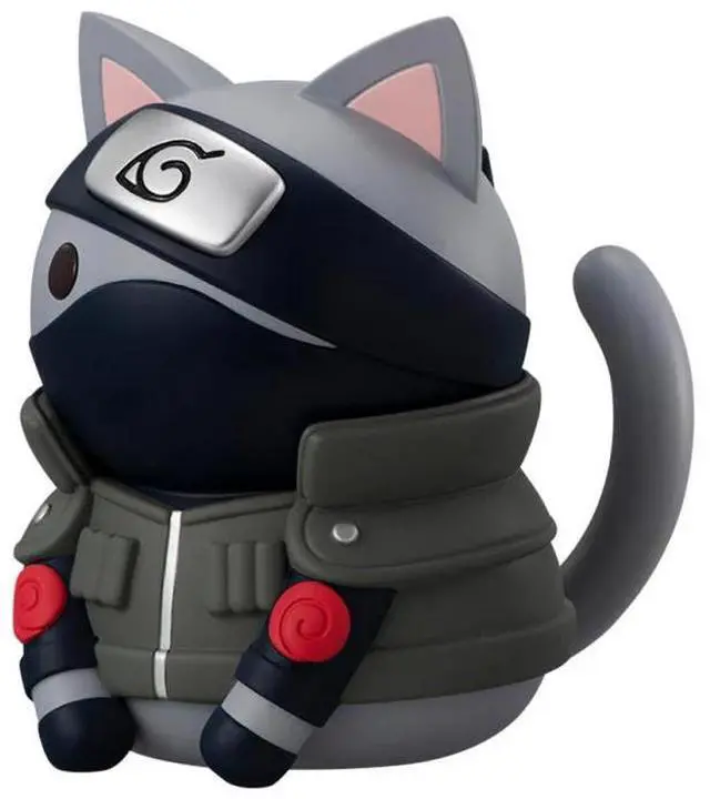 Alt view image 2 of 3 - Megahouse: Naruto-Nyaruto! The Big Nyaruto Series - Kakashi Hatake Figure