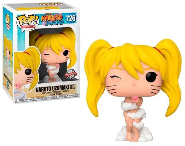 Main image of Funko POP! Naruto Shippuden - Naruto Uzumaki (Sexy Jutsu) Vinyl Figure #726 Special Edition Exclusive [READ DESCRIPTION]