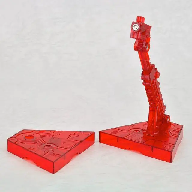 Alt view image 3 of 6 - Bandai Spirits: 1/144 Red (Sparkle Clear) Action Base 2 Display Stand