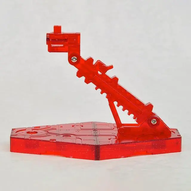 Alt view image 4 of 6 - Bandai Spirits: 1/144 Red (Sparkle Clear) Action Base 2 Display Stand