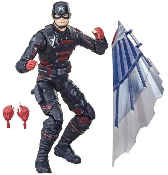 Alt view image 2 of 6 - The Falcon and the Winter Soldier: Marvel Legends - U.S. Agent 6-Inch Action Figure (Captain America Flight Gear Build-A-Figure)