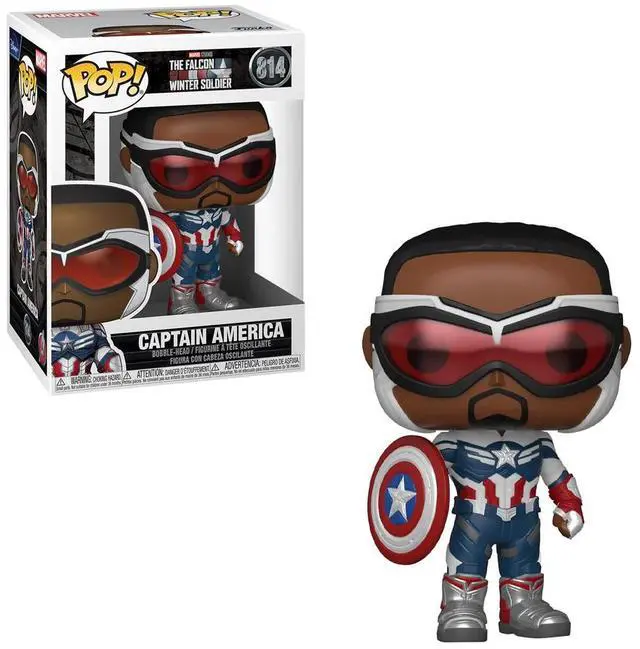 Alt view image 3 of 3 - FUNKO POP!: The Falcon and the Winter Soldier- Captain America