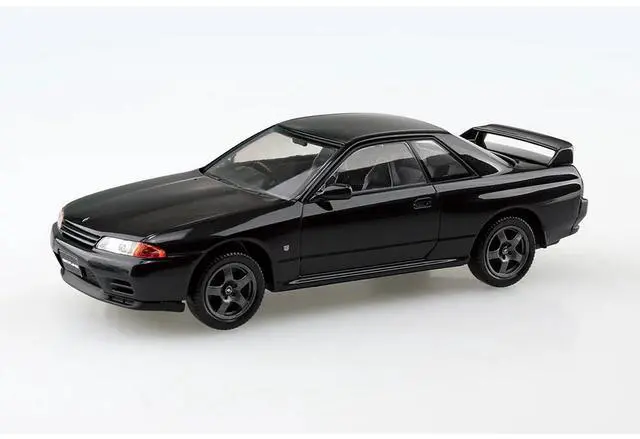 Alt view image 3 of 6 - Aoshima: 1/32 The Snap Kit Nissan R32 Skyline GT-R (Black Pearl Metallic) Scale Model Kit #14-C