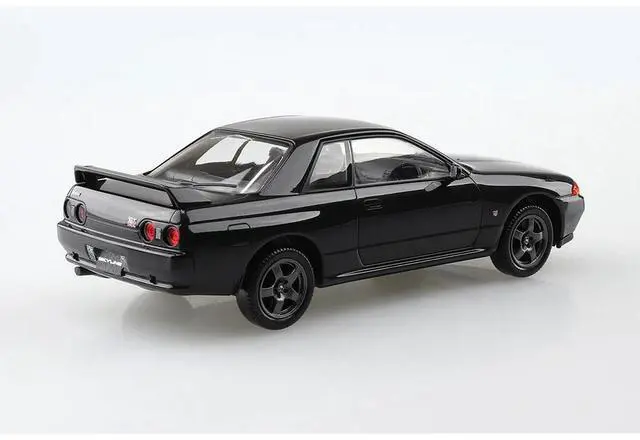 Alt view image 4 of 6 - Aoshima: 1/32 The Snap Kit Nissan R32 Skyline GT-R (Black Pearl Metallic) Scale Model Kit #14-C