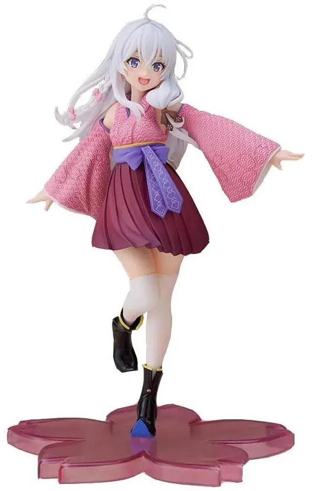 Main image of Taito: Wandering Witch: The Journey of Elaina - Elaina (Sakura Japanese Kimono Ver.) Coreful Figure