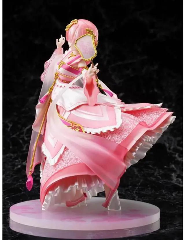 Alt view image 5 of 6 - FuRyu: Re:Zero Starting Life in Another World - Ram (Hanfu) 1/7 Scale Figure