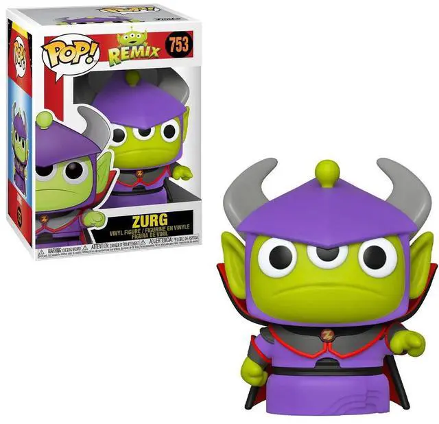 Main image of Funko POP! Pixar Alien Remix - Alien as Zurg Vinyl Figure #753