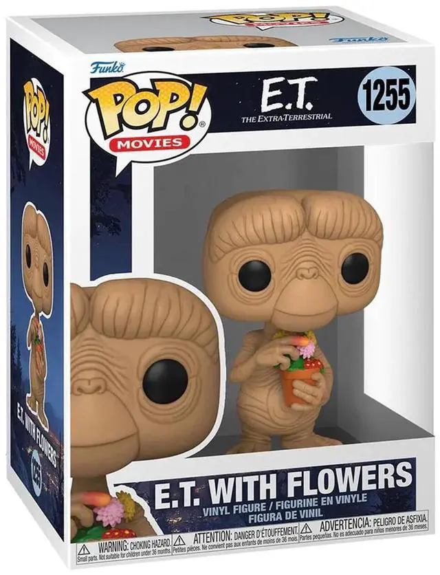 Alt view image 4 of 4 - Funko ET POP ET With Flowers Vinyl Figure