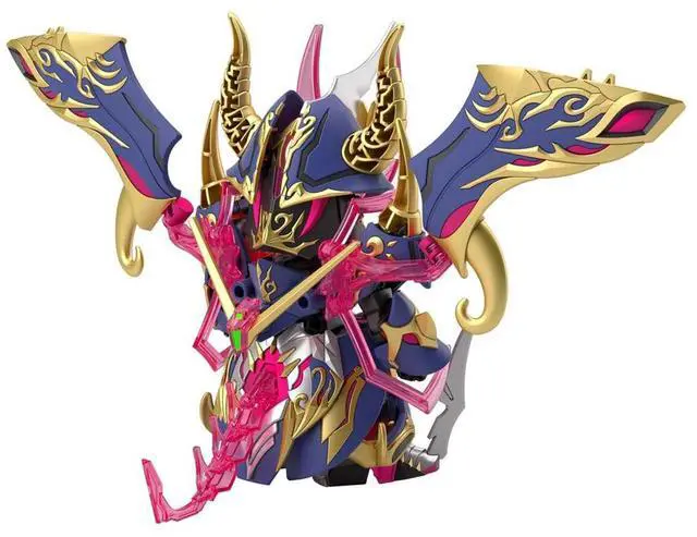 Alt view image 5 of 7 - Bandai Spirits: Gundam SDW Heroes: The Legend of Dragon Knight - Warlock Aegis Gundam Model Kit #24