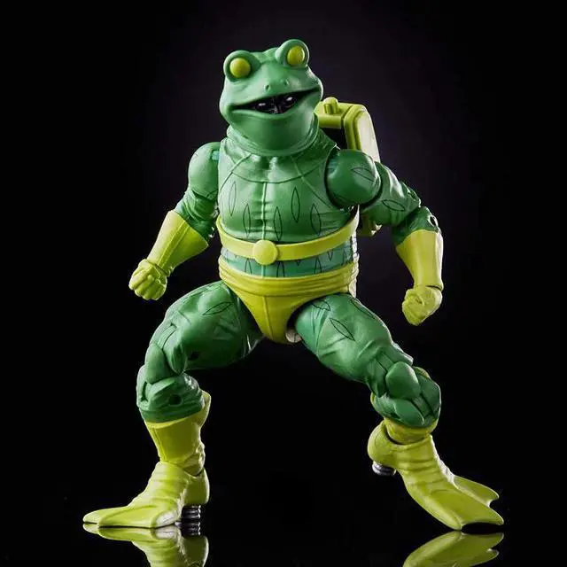 Alt view image 5 of 5 - Spider-Man Marvel Legends - Frog-Man 6-Inch Action Figure (Stilt-Man Build-A-Figure)