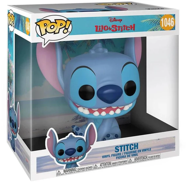 Alt view image 3 of 4 - Funko POP! JUMBO: Lilo & Stitch - Stitch 10" - 55618