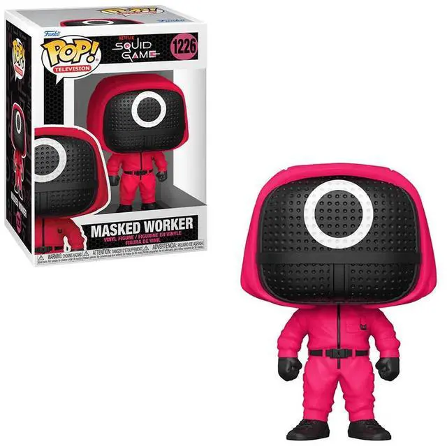 Alt view image 12 of 13 - FUNKO POP! TELEVISION: Squid Game- Red Soldier (Mask)