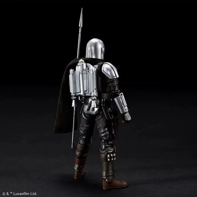 Alt view image 13 of 13 - Star Wars The Mandalorian (Vesker Armor) Silver Coating Ver. 1/12 Scale Color-coded Plastic Model