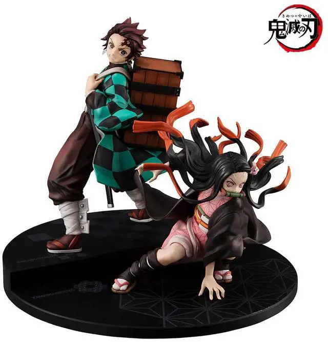 Main image of GEM Series: Demon Slayer: Kimetsu no Yaiba - Kamado Siblings (Tanjiro and Nezuko) Figure