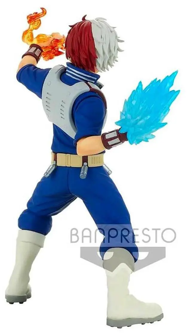 Alt view image 5 of 6 - Shoto Todoroki [C]: 14cm The Amazing Heroes Statue Figurine Bundled with 1 A.C.G. Compatible Theme Trading Card (18618)