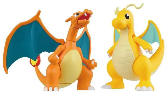 Main image of Bandai Spirits: Pokemon - Charizard and Dragonite Model Kit