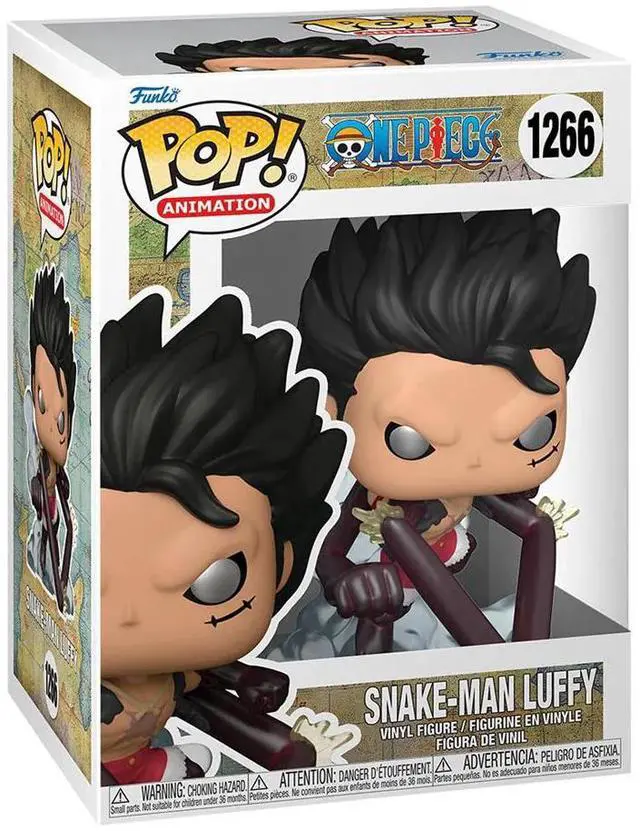 Alt view image 3 of 3 - Funko POP! One Piece - Snake-Man Luffy Vinyl Figure #1266
