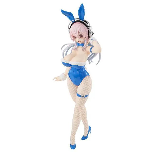 Alt view image 2 of 7 - FuRyu: BiCute Bunnies - Super Sonico (Blue Rabbit Ver.) Figure