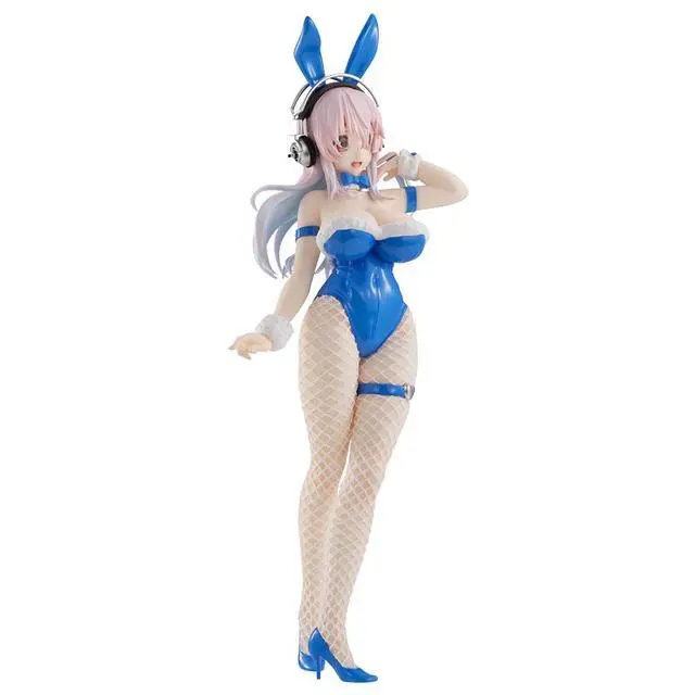 Alt view image 4 of 7 - FuRyu: BiCute Bunnies - Super Sonico (Blue Rabbit Ver.) Figure
