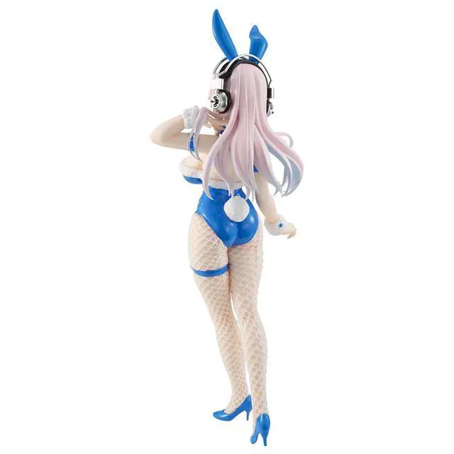 Alt view image 6 of 7 - FuRyu: BiCute Bunnies - Super Sonico (Blue Rabbit Ver.) Figure