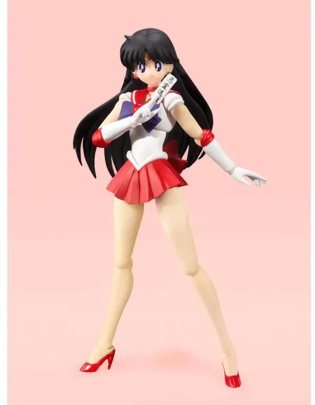 Alt view image 2 of 6 - Tamashii Nations S.H. Figuarts: Pretty Guardian Sailor Moon - Sailor Mars (Animation Color Edition)