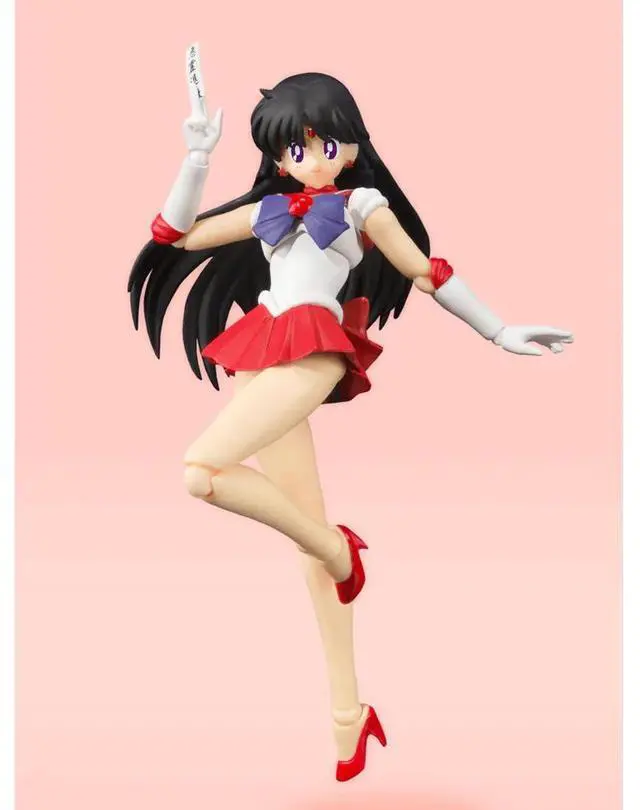 Alt view image 3 of 6 - Tamashii Nations S.H. Figuarts: Pretty Guardian Sailor Moon - Sailor Mars (Animation Color Edition)