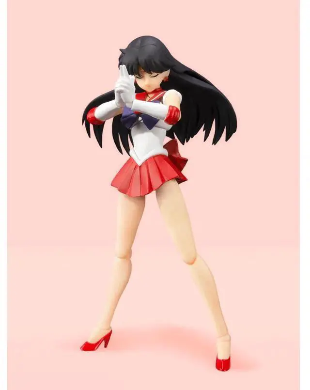 Alt view image 4 of 6 - Tamashii Nations S.H. Figuarts: Pretty Guardian Sailor Moon - Sailor Mars (Animation Color Edition)