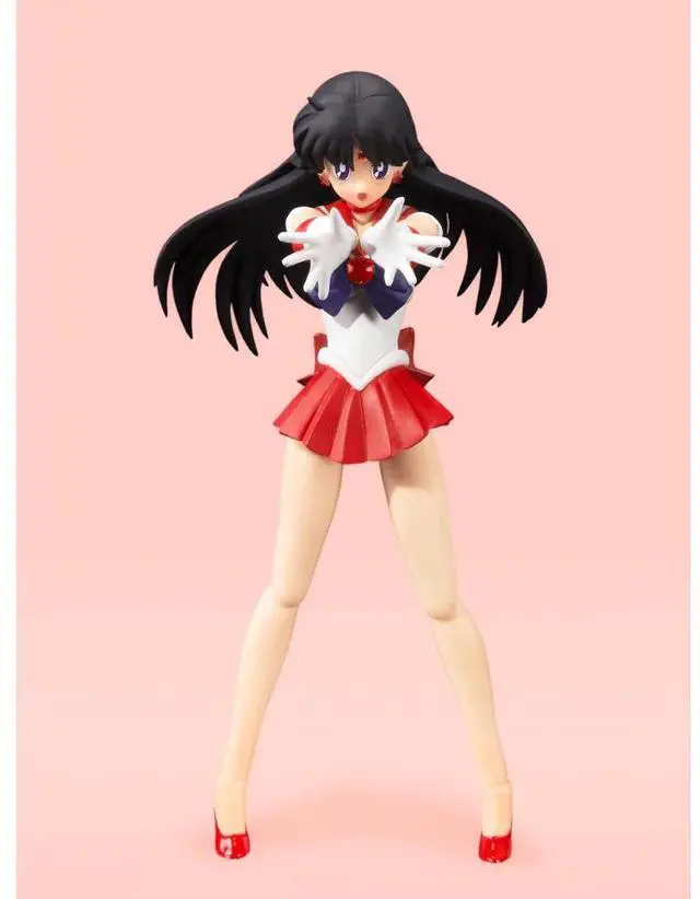 Alt view image 5 of 6 - Tamashii Nations S.H. Figuarts: Pretty Guardian Sailor Moon - Sailor Mars (Animation Color Edition)