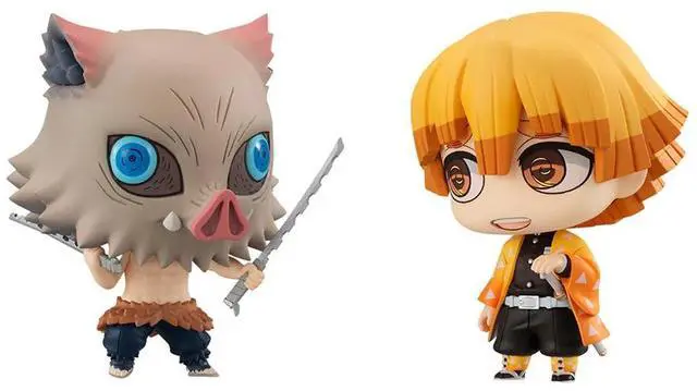 Alt view image 2 of 6 - Chimi-Mega Buddy Series: Demon Slayer: Kimetsu no Yaiba - Zenitsu and Inosuke