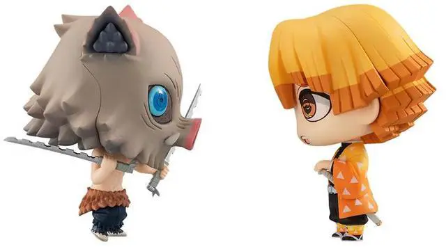 Alt view image 3 of 6 - Chimi-Mega Buddy Series: Demon Slayer: Kimetsu no Yaiba - Zenitsu and Inosuke