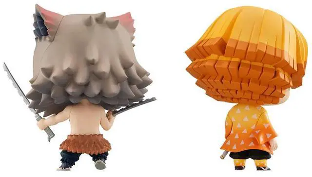 Alt view image 4 of 6 - Chimi-Mega Buddy Series: Demon Slayer: Kimetsu no Yaiba - Zenitsu and Inosuke