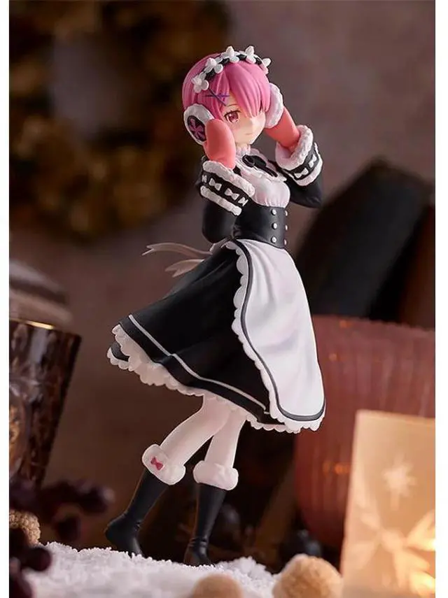 Alt view image 6 of 6 - Good Smile Company: Re:Zero Starting Life in Another World - Pop Up Parade Ram (Ice Season Ver.)