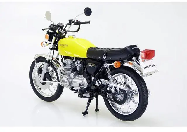 Alt view image 5 of 7 - Qingsao cuhture teazhing materiol 1/12 biky seriev Nw.30 Hoeda WB400FOUR-I / BI 398ce plustic moael